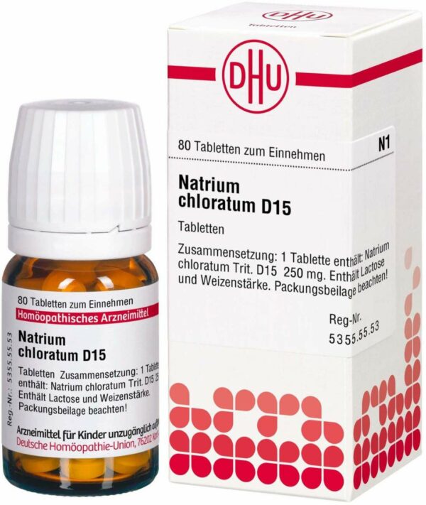 Natrium Chloratum D 15 Tabletten