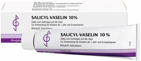 Salicyl Vaselin 10 % 100 ml Salbe