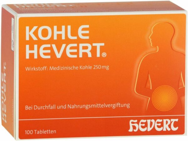 Kohle Hevert Tabletten 100 Stück