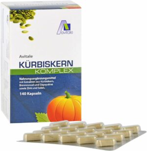 Kürbiskern Komplex 140 Kapseln