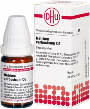 Natrium Carbonicum C 6 10 G Globuli