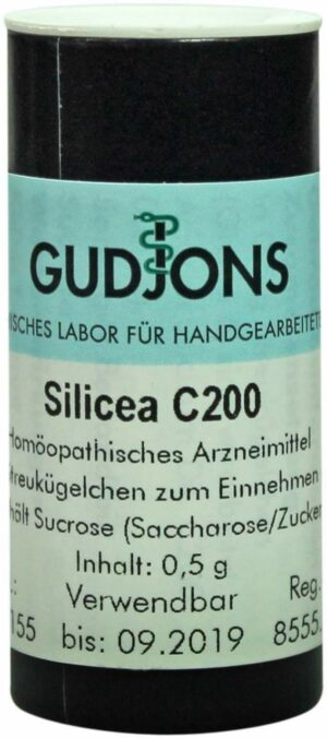 Silicea C 200 Einzeldosis Globuli 0