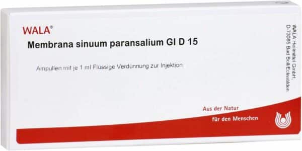 Membrana Sinuum Para. Gl D 15 Ampullen