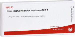 Wala Disci Intervertebrales Lumbales Gi D30 10x1ml Ampullen