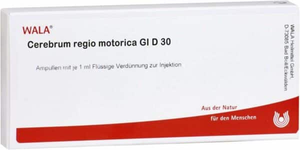 Cerebrum Regio Motor Gl D 30 Ampullen