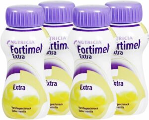 Fortimel Extra Vanillegeschmack 4 X 200 ml Flüssigkeit