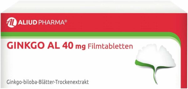 Ginkgo Al 40 mg Filmtabletten 60 Filmtabletten