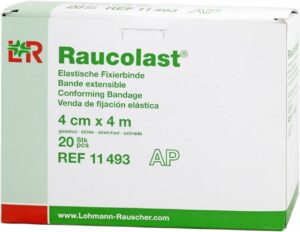 Elafix Binden Raucolast 4 cm Ohne Zellglas