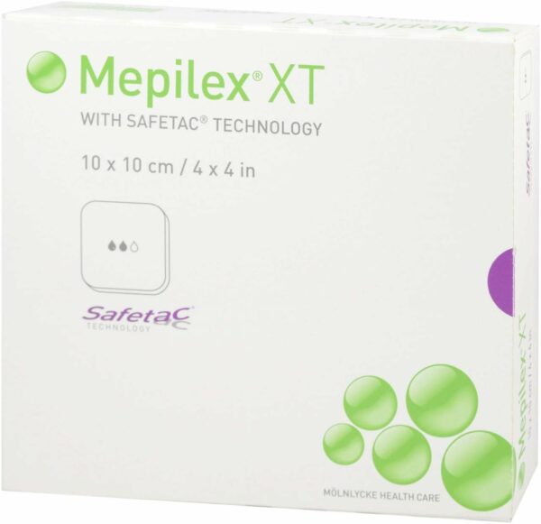 Mepilex Xt 10x10 cm Schaumverband