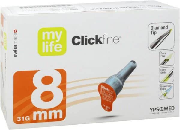 Mylife Clickfine Pen-Nadeln 8 mm Cpc