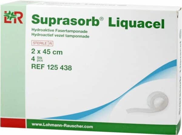 Suprasorb Liquacel Hydroakt.Faserverb.2x