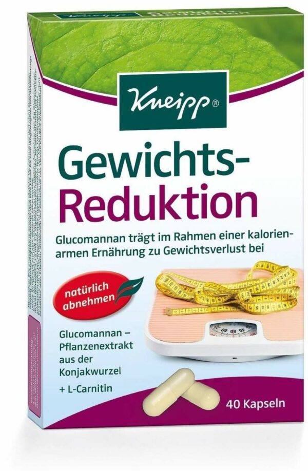 Kneipp Gewichtsreduktion 40 Kapseln