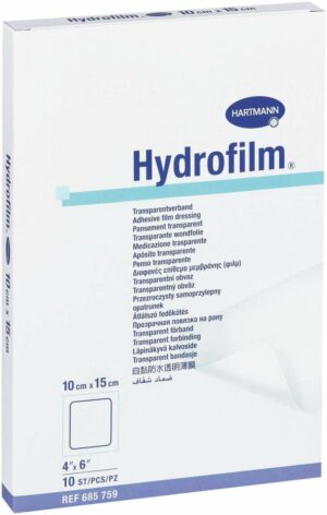 Hydrofilm Transparentverband 12x25cm