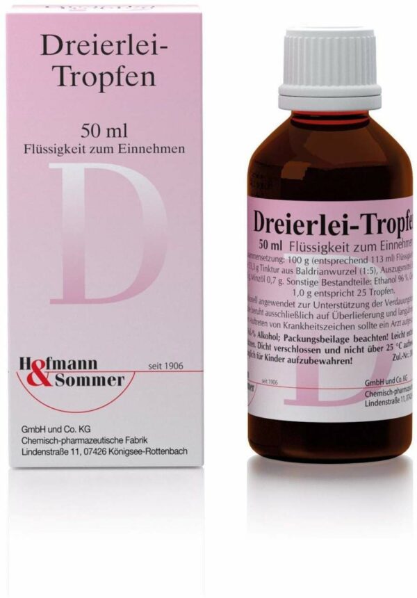 Dreierlei Tropfen 50 ml