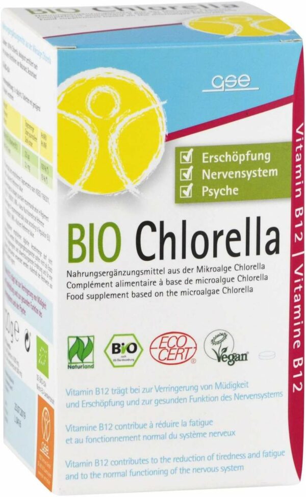 Chlorella 500 mg Bio Naturland 240 Tabletten