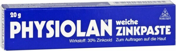 Physiolan 20 G Weiche Zinkpaste