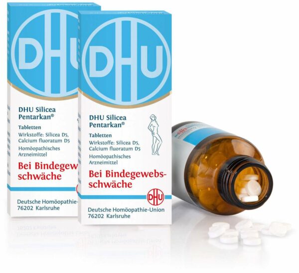 DHU Silicea Pentarkan für das Bindegewebe 2 x 200 Tabletten