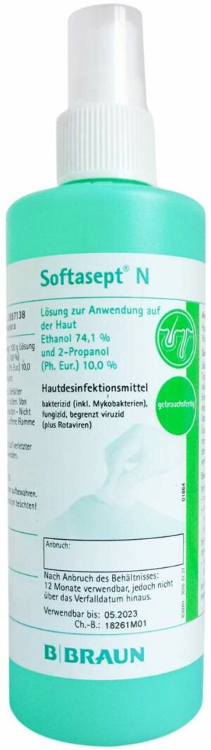 Softasept N Farblos 250ml Sprühflasche