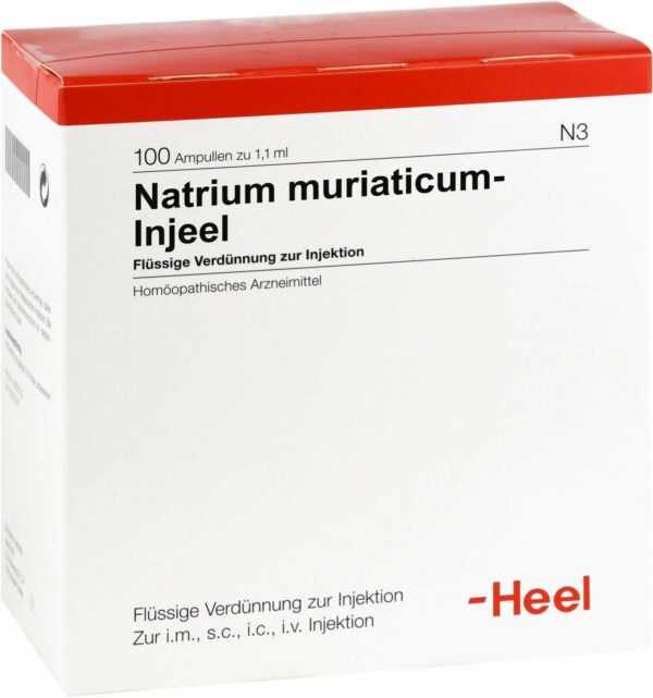 Heel Natrium Muriaticum Injeel Ampullen 100 Ampullen