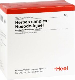 Herpes Simplex Nosode Injeel 100 Stück