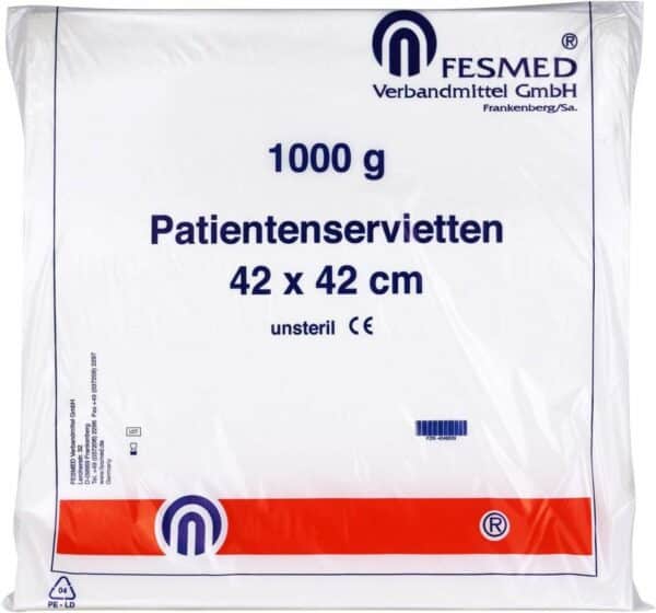 Patientenservietten Lagen