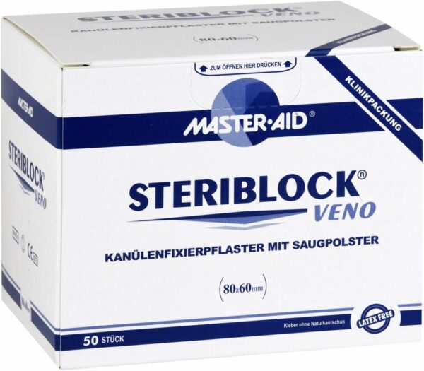 Steriblock Veno Kanülenfixierpflast.Mter Aid