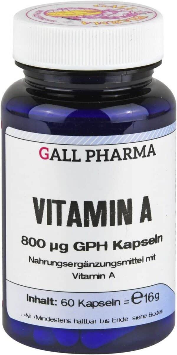 Vitamin A 800 µg Gph Kapseln