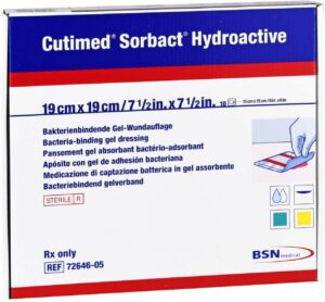 Cutimed Sorbact Hydroactive Kompressen 19x19cm