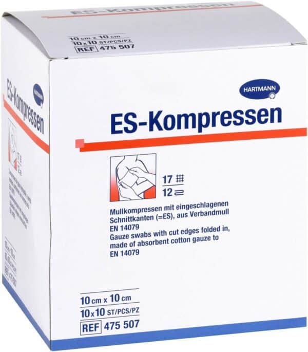 Es Kompressen Steril 10 X 10 cm 10 X 10 Kompressen