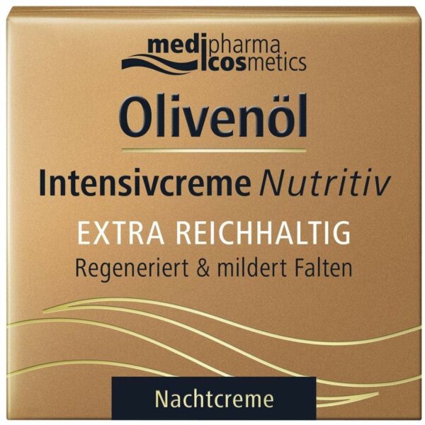 Olivenöl Intensivcreme Nutritiv mit Collagen 50 ml Nachtcreme