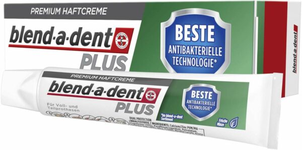 Blend A Dent Plus Beste Antibakterielle Technologie 40 g Haftcreme