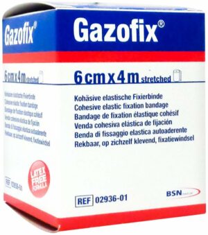 Gazofix Fixierbinde Kohäsiv 6 Cmx4 M