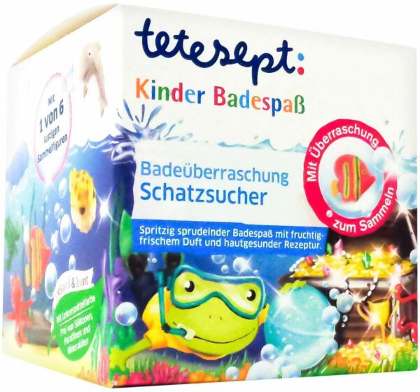 Tetesept Kinder Badeüberraschung Schatzsucher 140 G