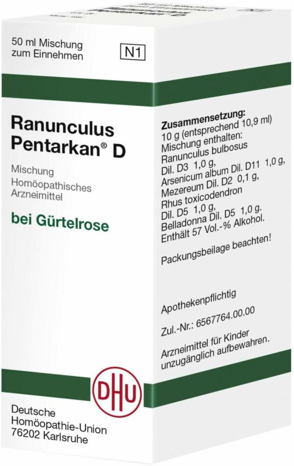 Ranunculus Pentarkan D 50 ml Liquidum