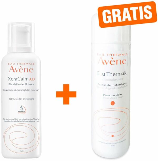 Avene XeraCalm A.D Balsam 400 ml + gratis Thermalwasserspray 50 ml