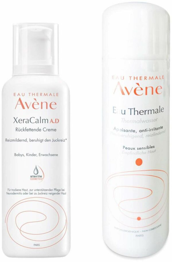 Avene XeraCalm A.D Creme 400 ml + gratis Thermalwasserspray 50 ml