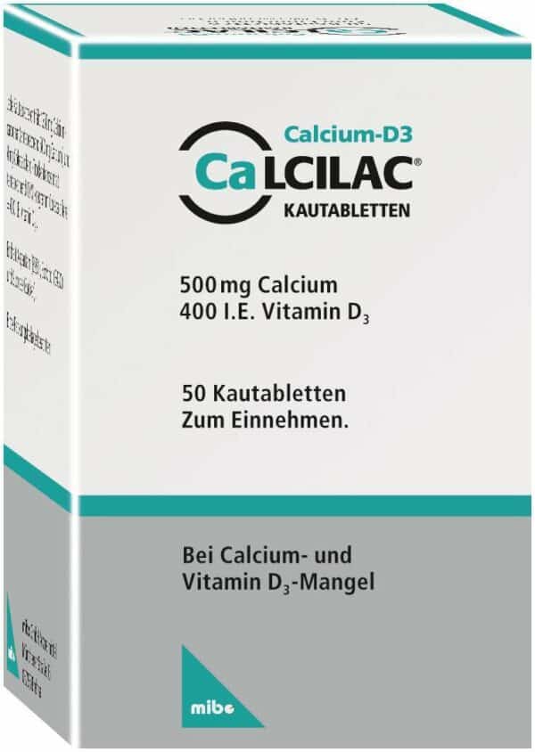 Calcilac 50 Kautabletten