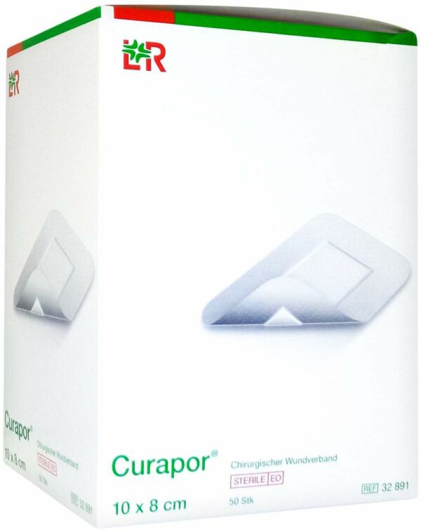 Curapor Wundverband Steril 8 X 10 cm 50 Pflaster