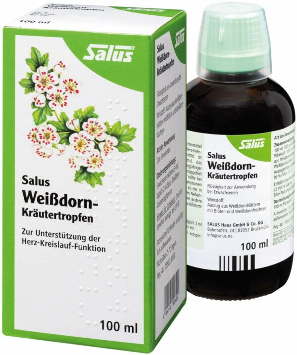 Weißdorn Kräutertropfen Salus 100 ml Flüssigkeit