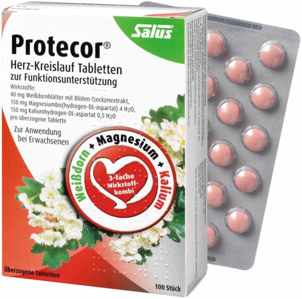 Protecor Herz Kreislauf 100 Überzogene Tabletten