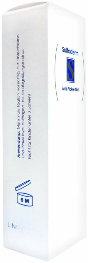 Sulfoderm S Anti Pickel Gel 15 ml