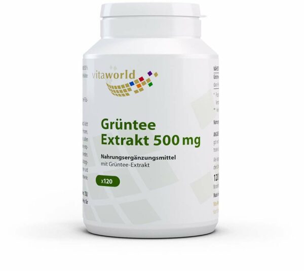 Grüntee Extrakt 500 mg 120 Kapseln