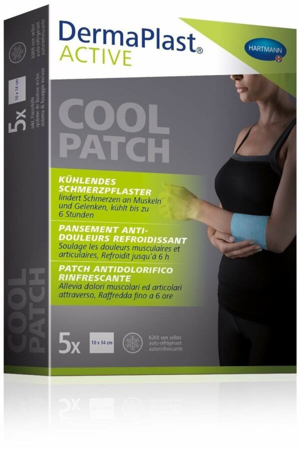 Dermaplast Active Cool Patch 10 X 14 cm 5 Stück