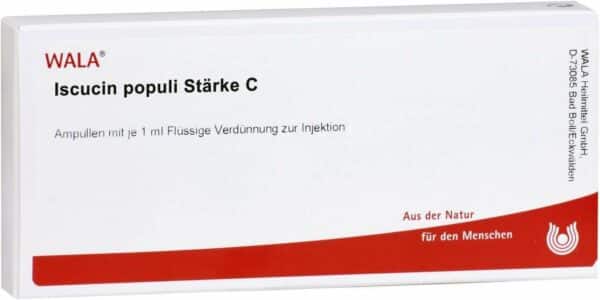 Iscucin Populi Stärke C Ampullen 10 X 1 ml