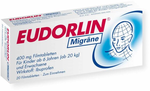 Eudorlin Migräne Filmtabletten 20 Stück