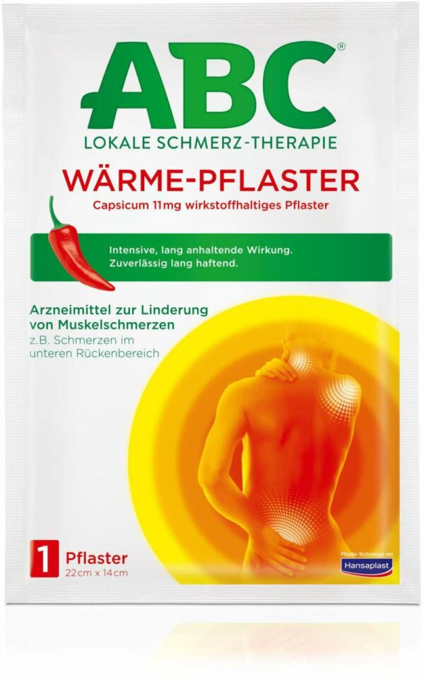 Hansaplast Med Abc Wärme Pflaster Capsicum 1 Stück