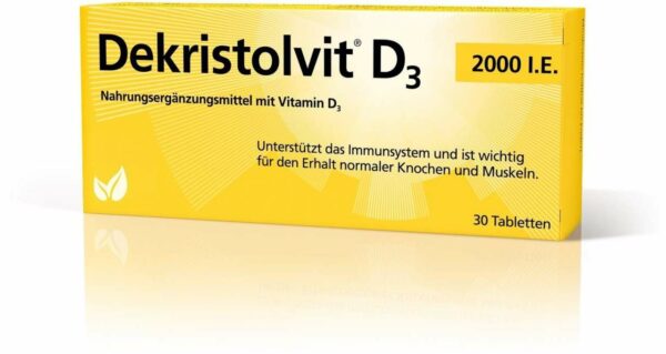 Dekristolvit D3 2.000 I.E. 30 Tabletten