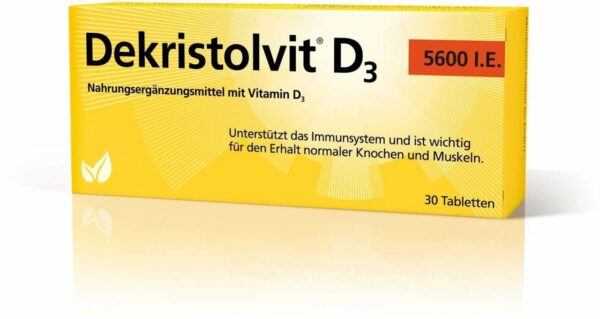 Dekristolvit D3 5.600 I.E. 30 Tabletten