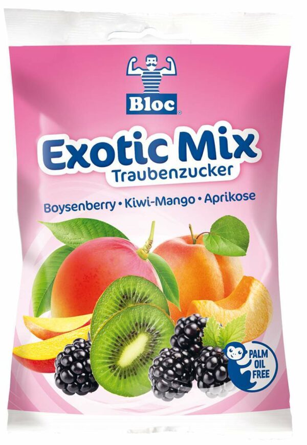 Bloc Traubenzucker Exotic 75 G Beutel