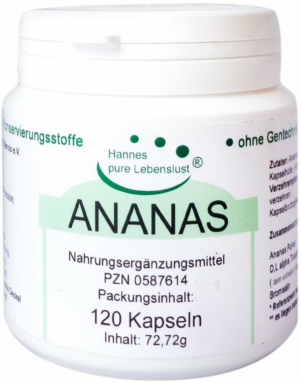 Ananas Enzyme Kapseln